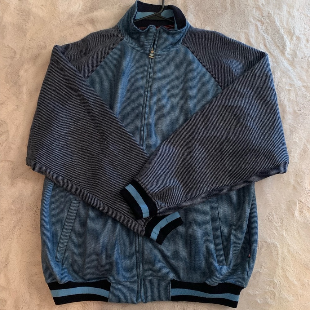 Vintage Veezo Wear Full Zip Jacket Oversized Style Size Large Made in Russia